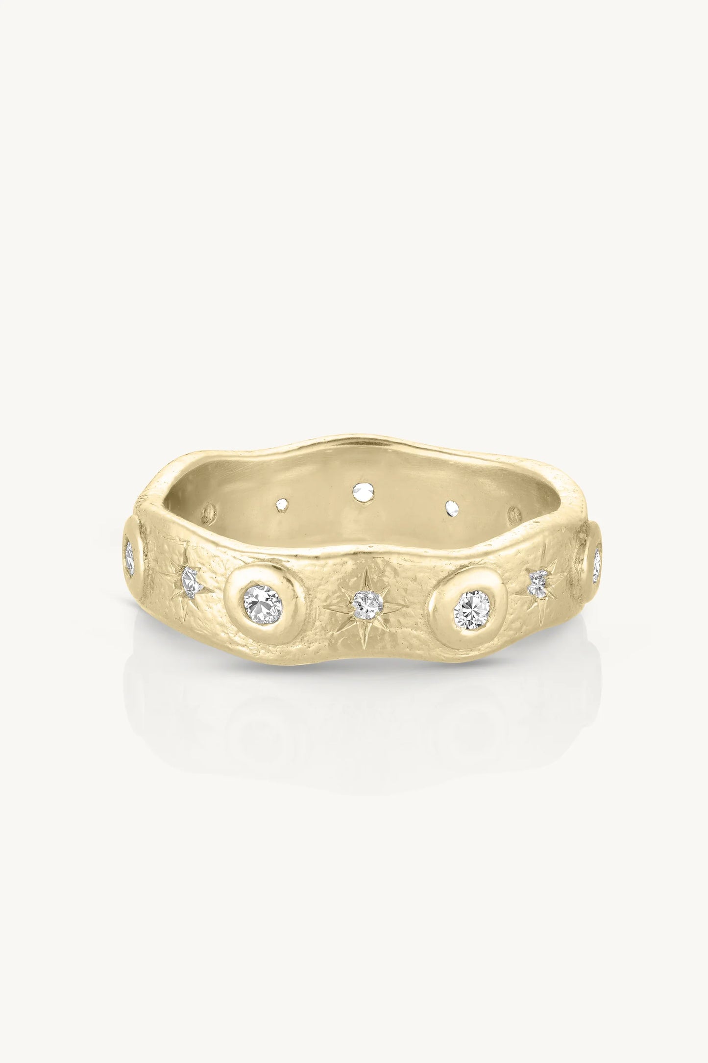 Cosmic Gold Ring ~ 8/L