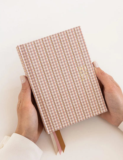 2027 Day to Page Small Planner - Primrose Gingham