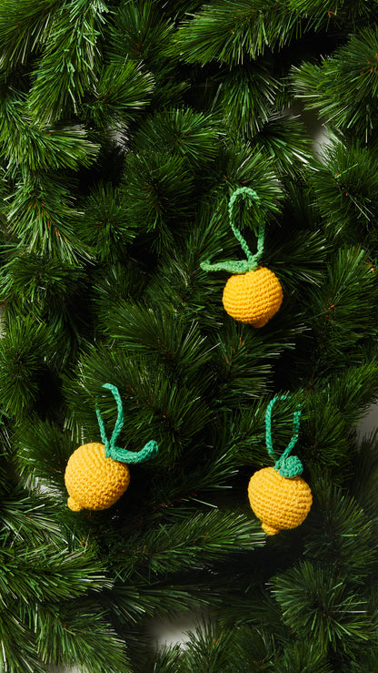 Lemon Christmas Decoration