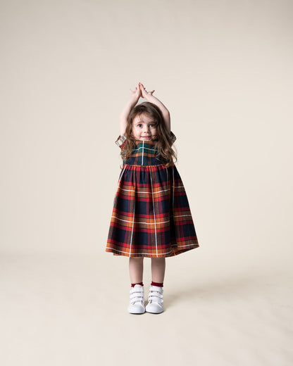 Empire Dress | Tartan