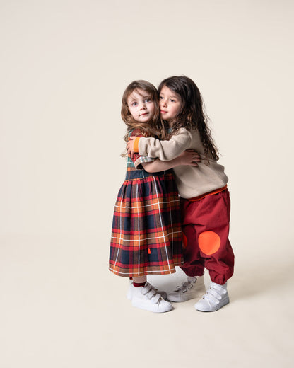 Empire Dress | Tartan