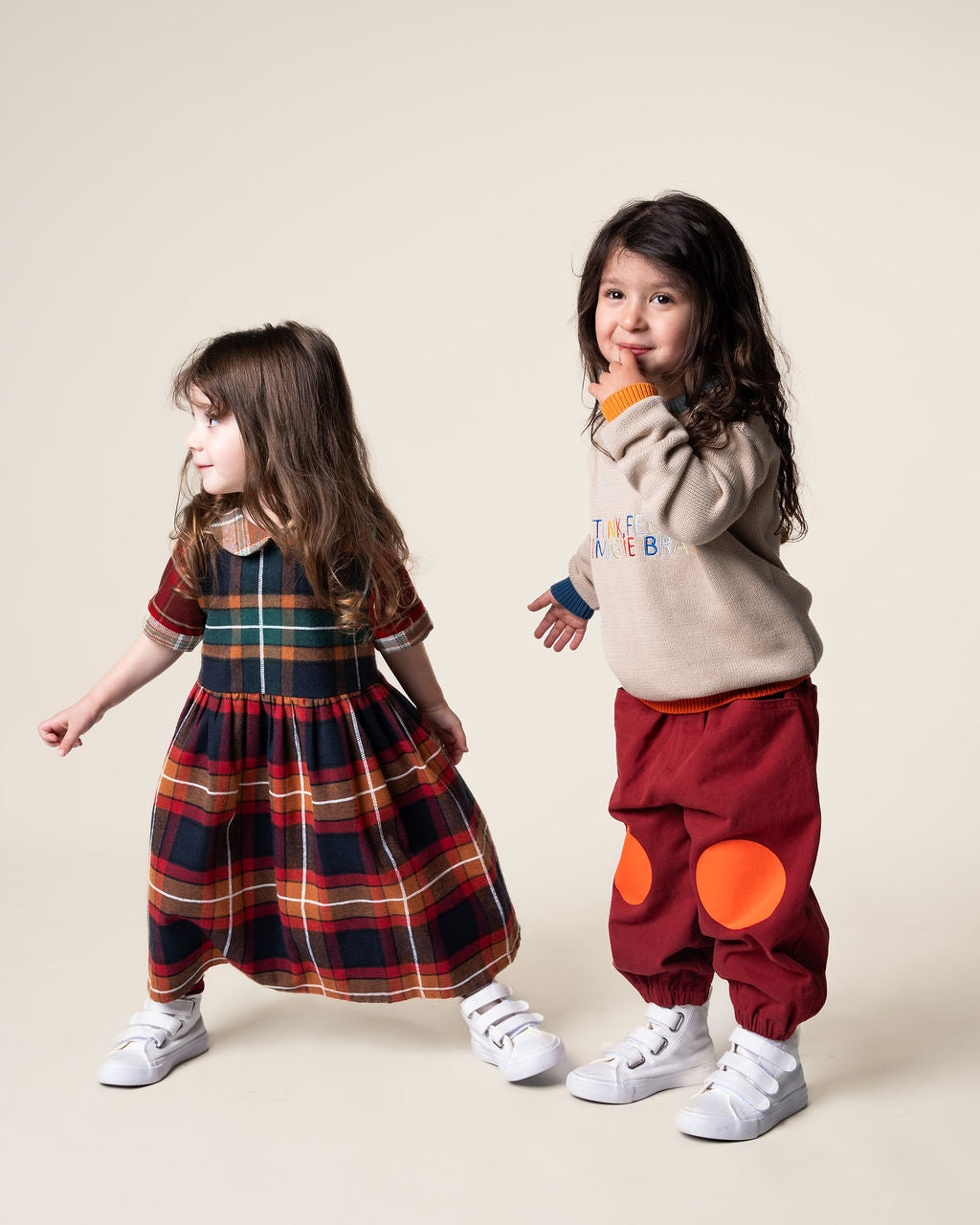 Empire Dress | Tartan
