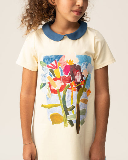 A-Line Dress | Soft Blossom