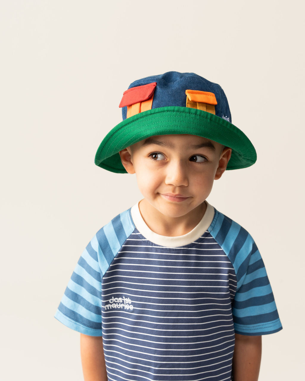 Denim Bucket Hat | Pockets
