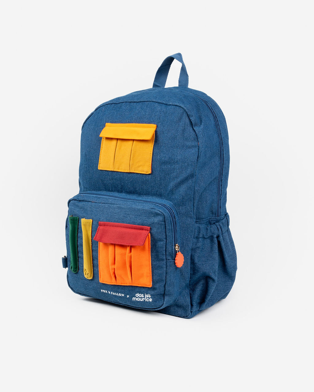 Denim Backpack | Pockets