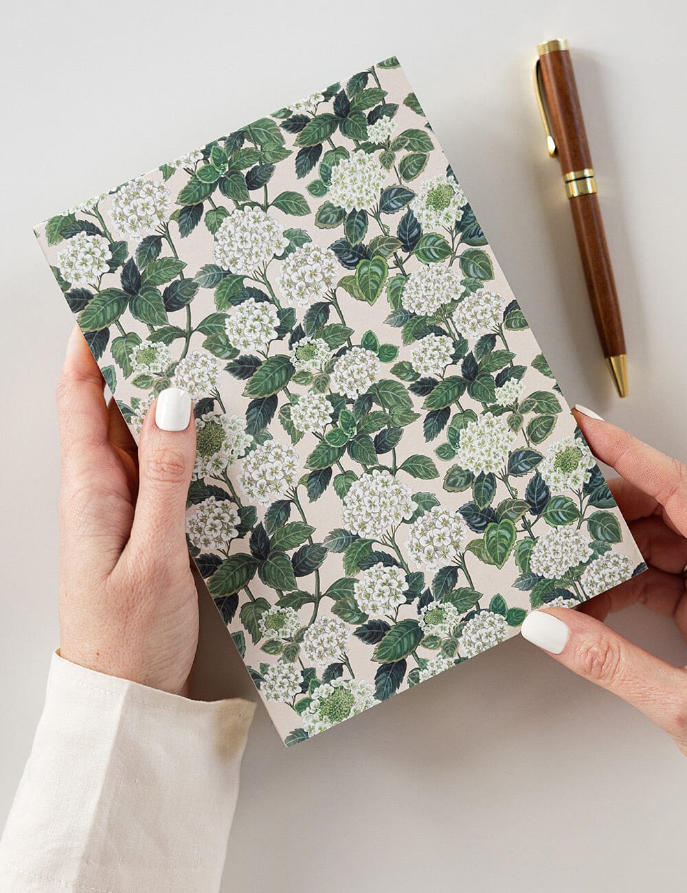 Hydrangea Notepad Jotter