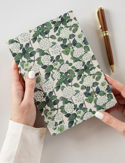 Hydrangea Notepad Jotter