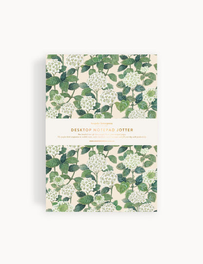 Hydrangea Notepad Jotter