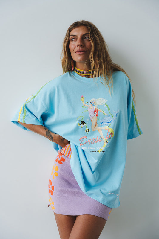 Dress For Tee ~ Blue