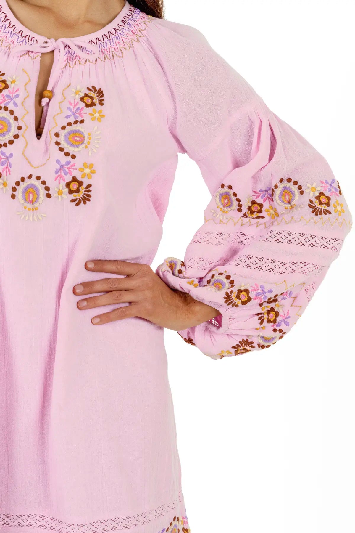 Iris Mini Dress ~ Petal