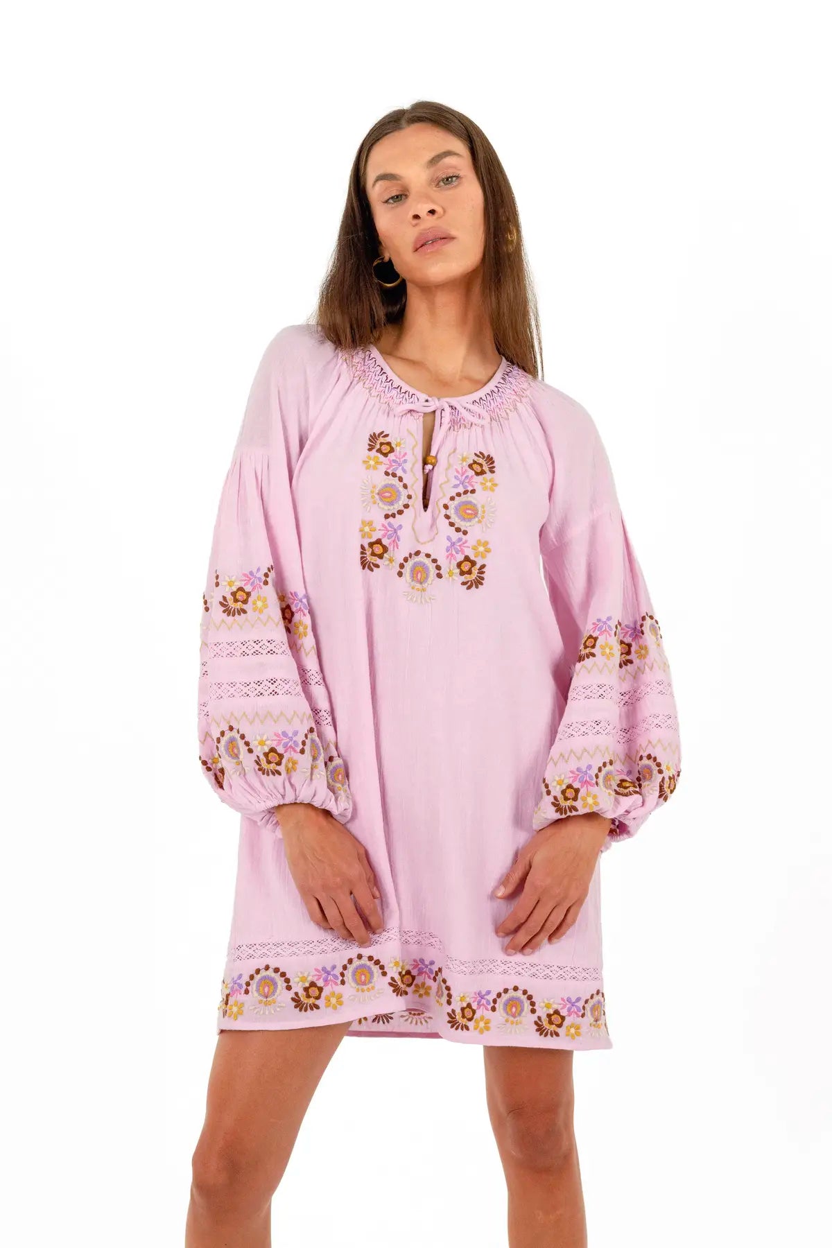 Iris Mini Dress ~ Petal