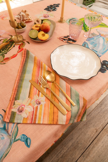Annie Everingham Napkin Seaside Stripe - Set of Four