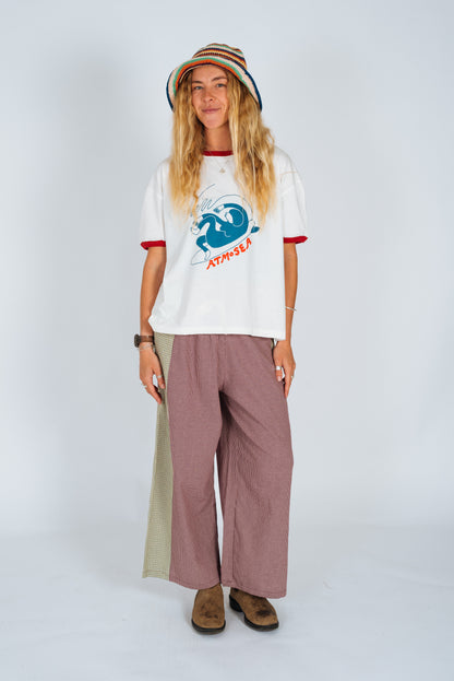 Patchwork Pant ~ Houndstooth Combo