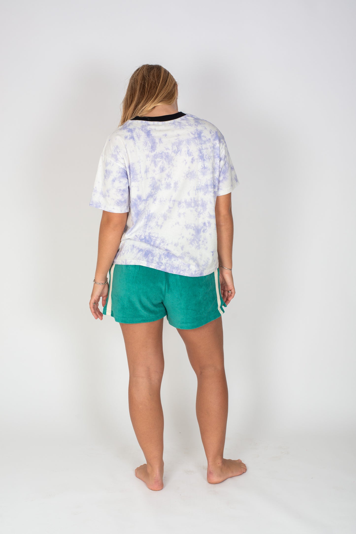 Terry Towelling Short ~ Blue Crush