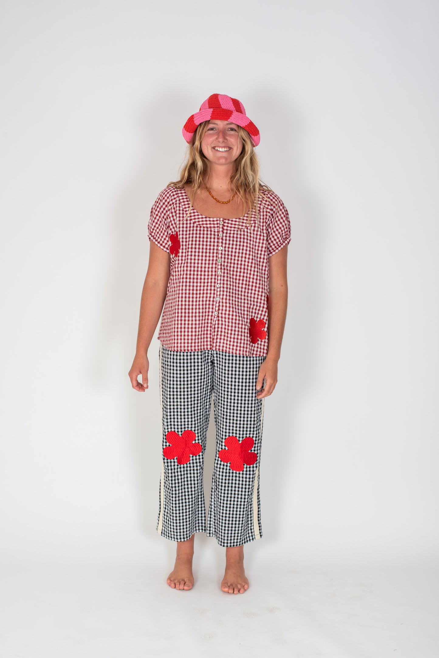Posy Gingham Pant