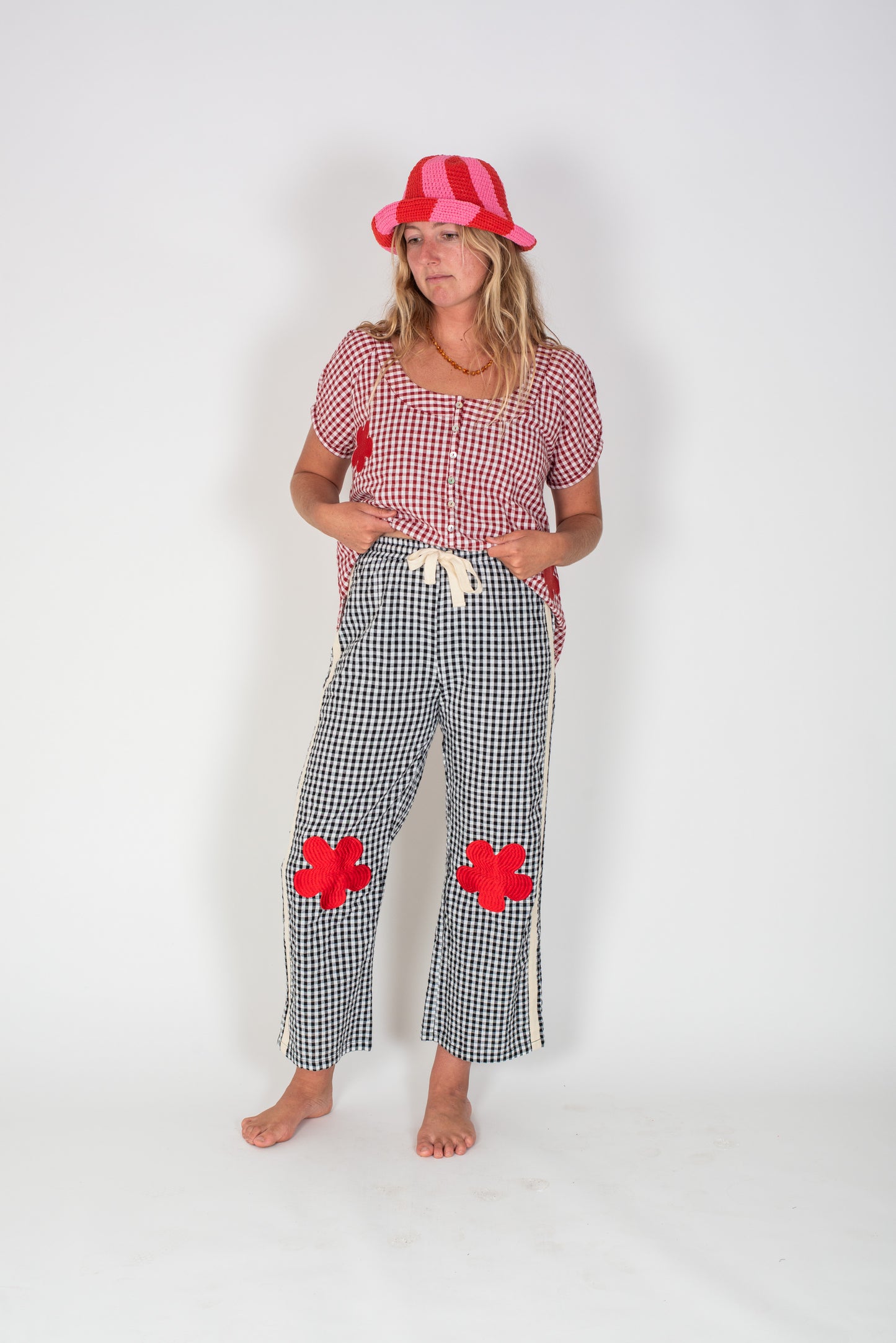 Posy Gingham Pant