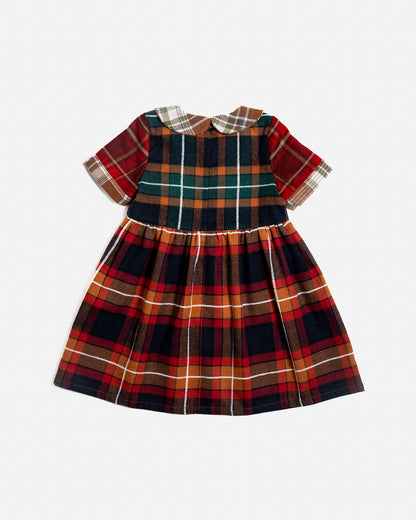 Empire Dress | Tartan