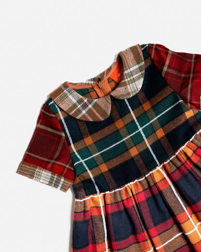 Empire Dress | Tartan
