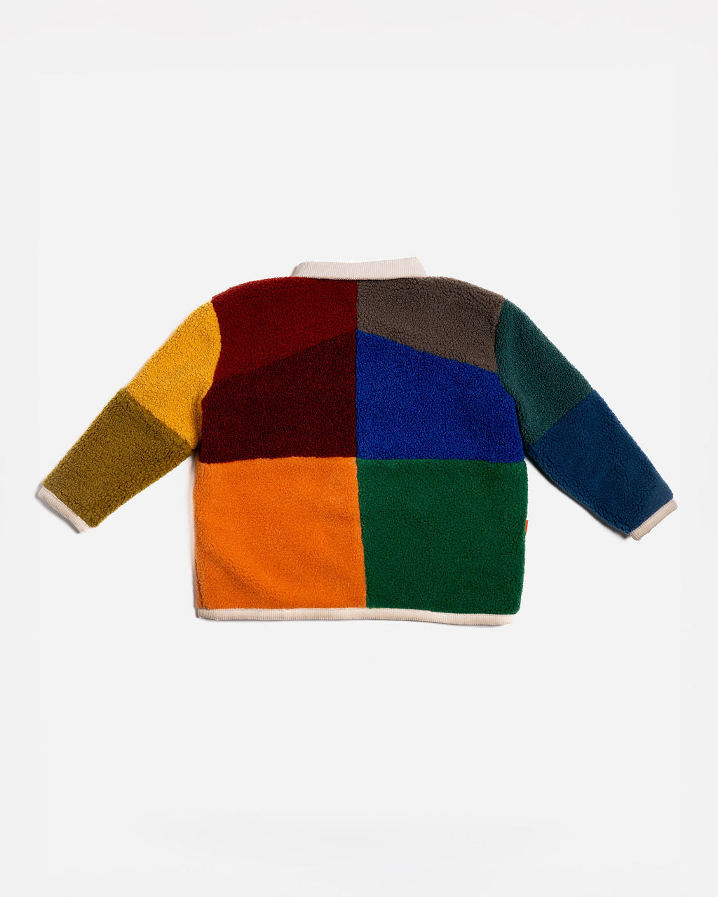 Boucle Coat ~ Colour Block