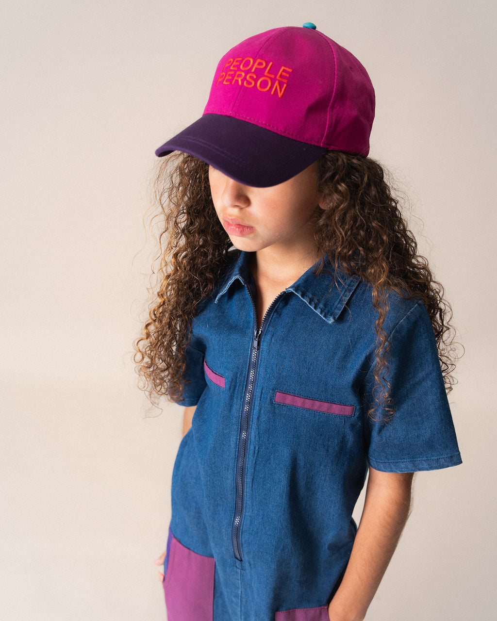 Embroidered Cap People Person