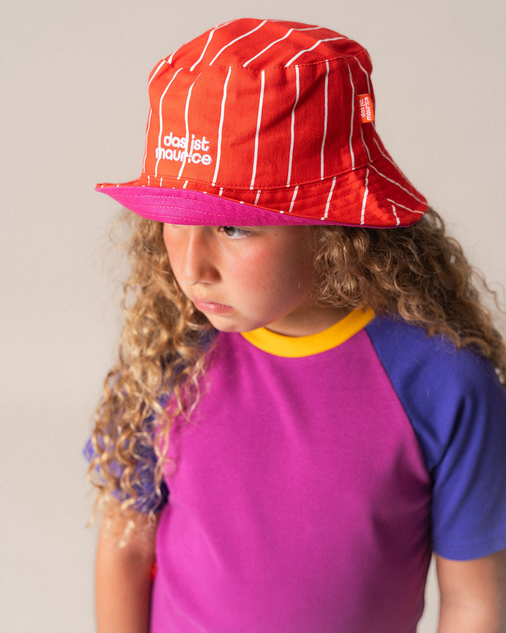 Bucket Hat Pinstripe