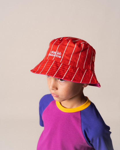 Bucket Hat Pinstripe
