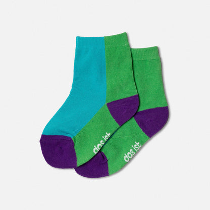 Socks Aqua + Apple