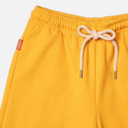 Wide Leg Pants Yellow