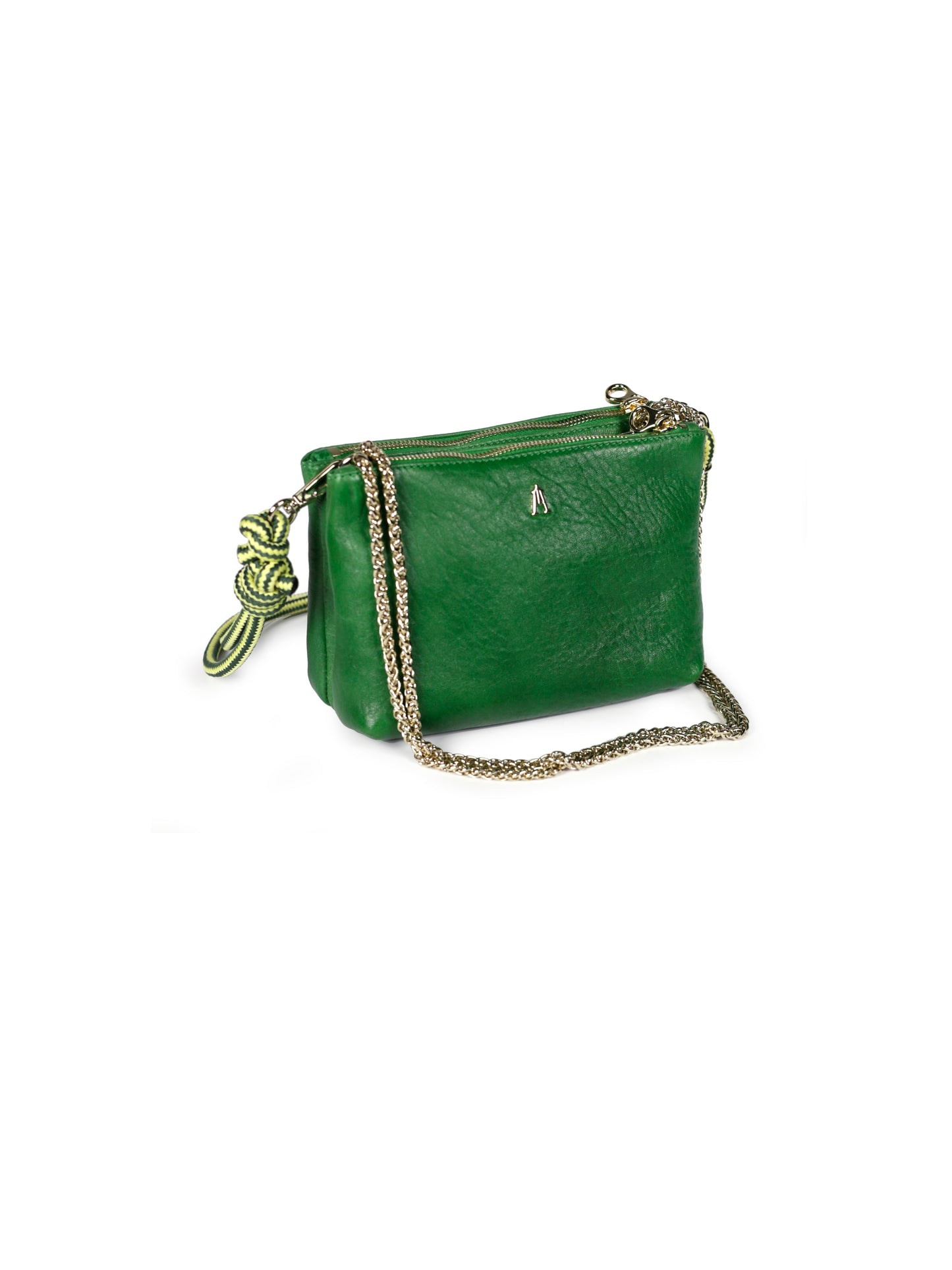 Duo Leather Bag ~ Bubble Tennis