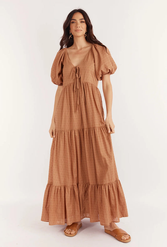 Valentina Maxi Brown Spot