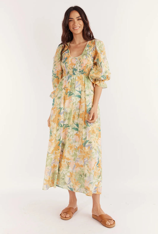 Indra Midi Dress Wildflower