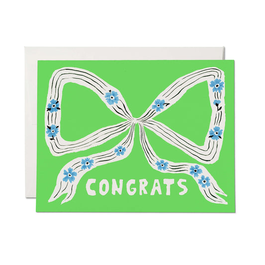 Perfect Bow Congrats Card
