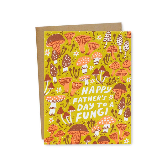 Fungi Fathers Day Card