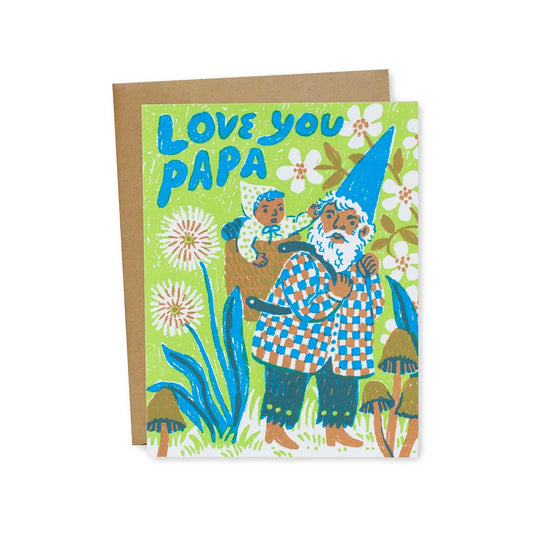 Love You Papa Card