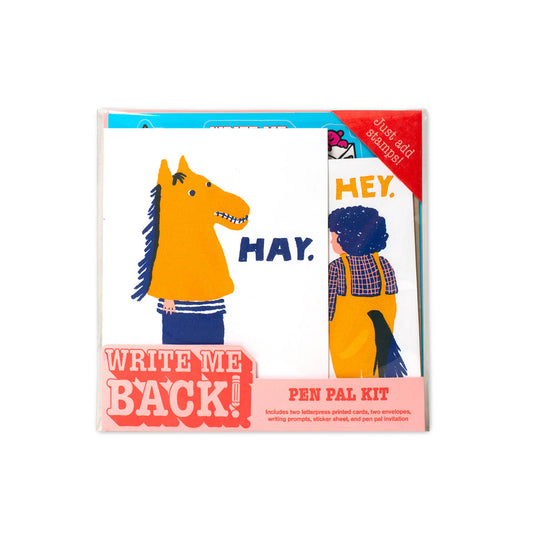 Pen Pal Kit ~ Hey Horsey