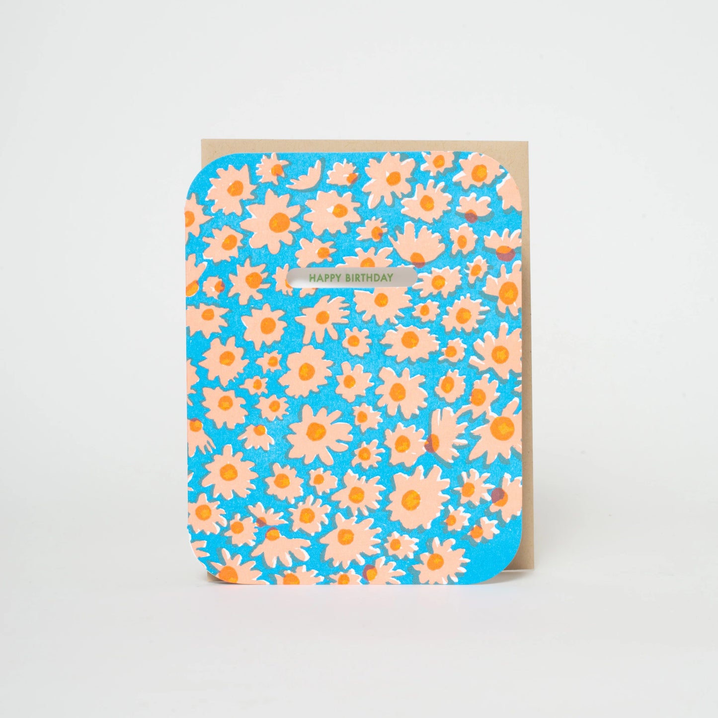 Daisy Path Birthday Card