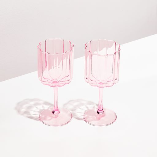 Wave Wine Glass