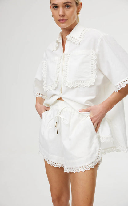 Evie Shirt Ivory