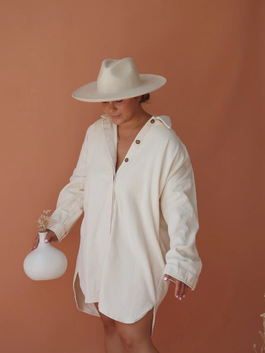 Tide Cord Jacket/Dress Cream