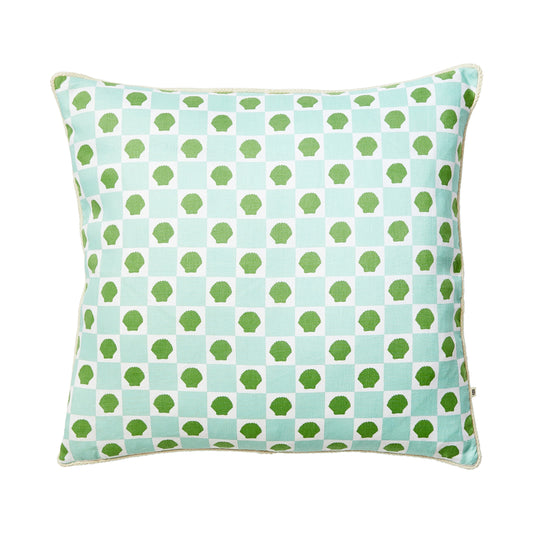 Shell Check Mint 60cm Cushion