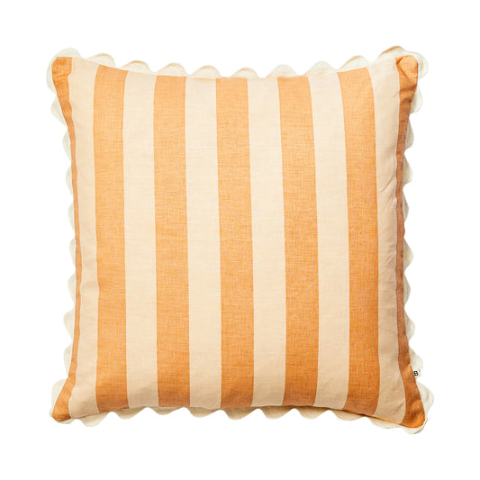 Bold Stripe Wheat 60cm Cushion