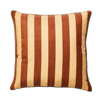 Bold Stripe Cocoa 60cm Cushion