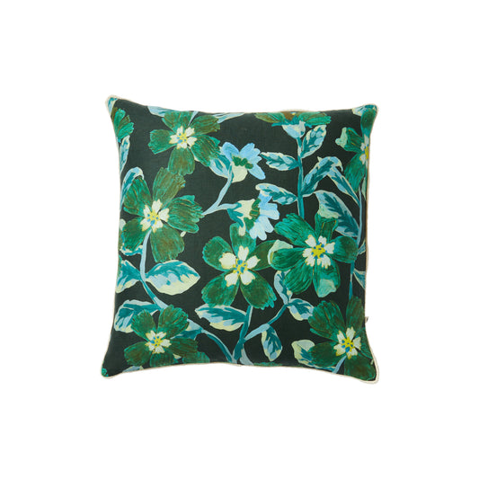 Cosmos Green Cushion 60cm