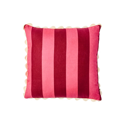 Big Stripe Cerise 60cm Cushion