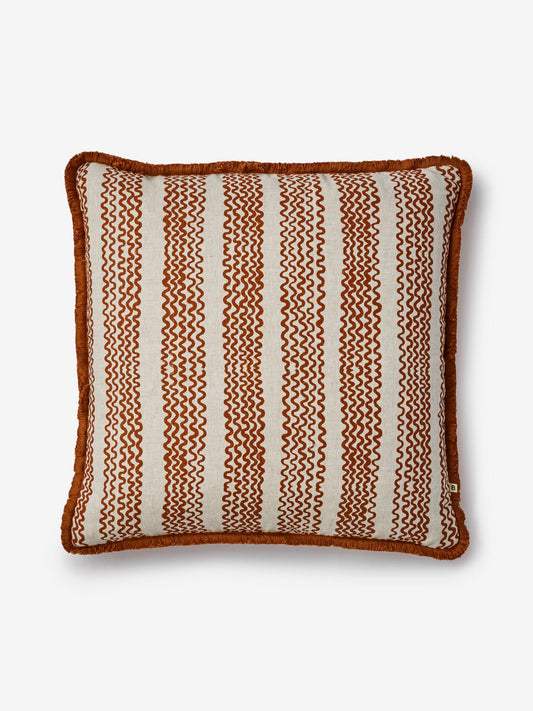 Mini Wave Cocoa 60cm Cushion
