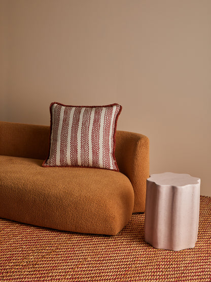 Mini Wave Cocoa 60cm Cushion
