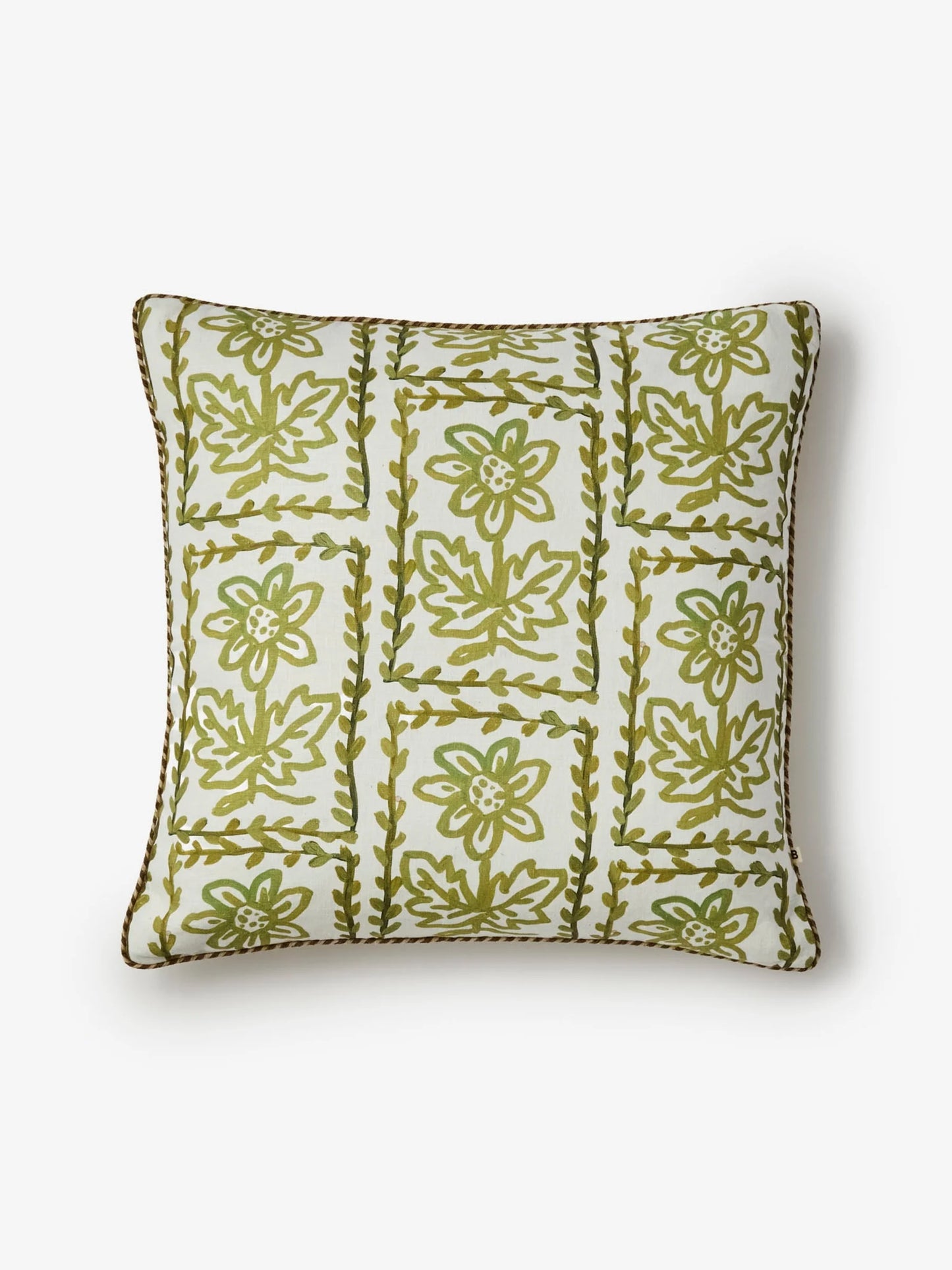 Daisy Olive 60cm Cushion