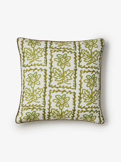 Daisy Olive 60cm Cushion
