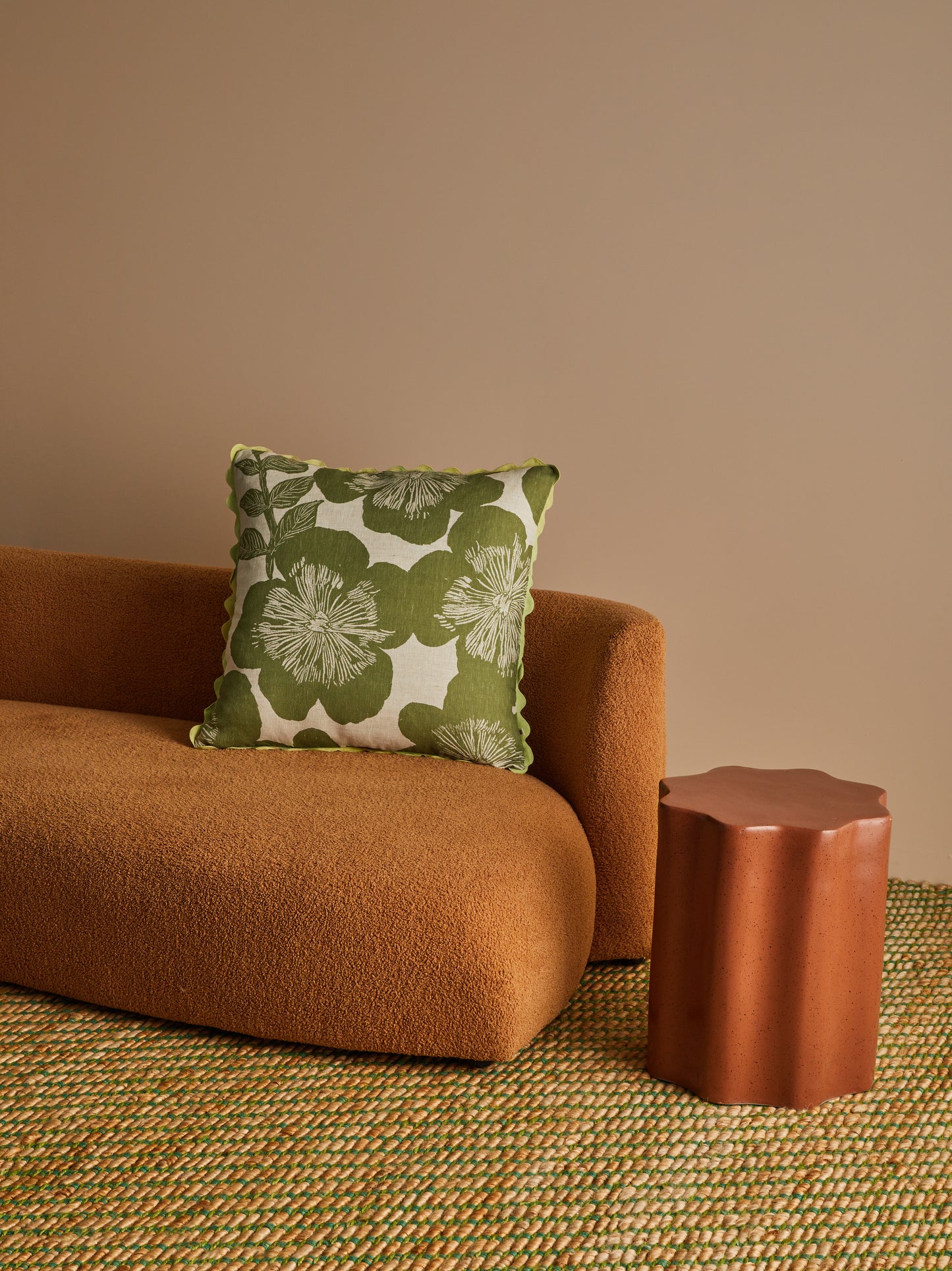 Jardin Khaki 60cm Cushion