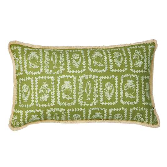 Petra Sage 75x45cm Cushion